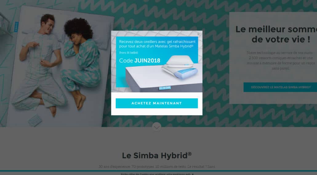 code promo simba juin 2018